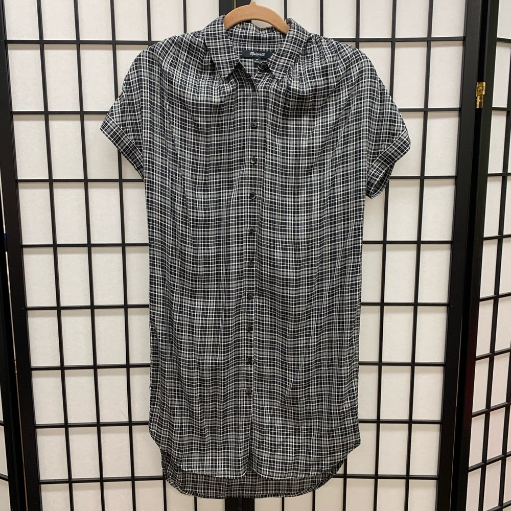 Madewell Short Sleeve Shirtdress